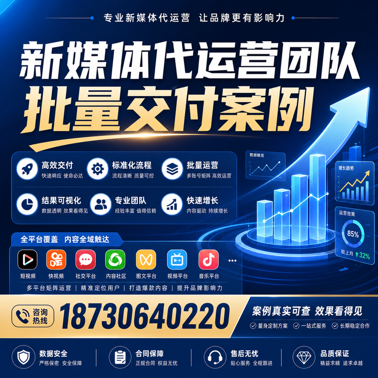 衡水代运营公司多客户账号批量高效交付案例